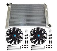 Pour VW Pour Passat B5 V6 30V BI-TURBO 2.4l 2.7l 2.8l Essence Et 2.5TDI MT 1997-2005 Radiateur Et Ventilateurs En Aluminium Radiateur Voiture