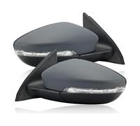 Pour VW Pour Passat B7 2012 2013 2014 2015 2016 Ensemble De Rétroviseurs Latéraux Voiture Miroir Chauffant En Verre, Clignotant Pliant, 6 Fils RESPUNEKBAH(À gauche et à Droite)