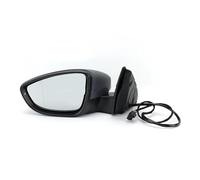Pour VW Pour Passat B7 2012 2013 2014 2015 2016 Ensemble De Rétroviseurs Latéraux Voiture Miroir Chauffant En Verre, Clignotant Pliant, 6 Fils RESPUNEKBAH(gauche)