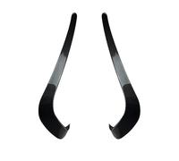 pour VW pour Passat B7 Berline Variant 2011-2015 Cadres De Phares Antibrouillard Avant Garniture Autocollant Calandre Tuning Becquets Avant(Carbon Look)