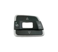 Pour VW pour Passat B7 Boutons Multifonctions Volant | 1x garniture couvercle bouton commande commutateur Audio direction 3C8959538(Option-Right-1Piece)