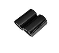 Pour VW Pour Passat B7 CC Pour Tiguan 2011-2015 Garniture Échappement Silencieux Voiture Buse Silencieux Tuyau Silencieux Échappement Embout Tuyau Sortie(Black-76mm)