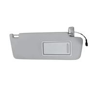 pour VW pour Passat B8 CC pour E-Golf pour T-Roc Pare-Soleil Intérieur De Voiture avec Kit De Miroir De Maquillage 1/2 Pièces Pare-Soleil intérieur(1pc Grey Right)