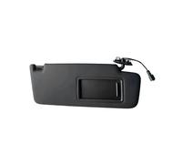 pour VW pour Passat B8 CC pour E-Golf pour T-Roc Pare-Soleil Intérieur De Voiture avec Kit De Miroir De Maquillage 1/2 Pièces Pare-Soleil intérieur(1pc Black Right)