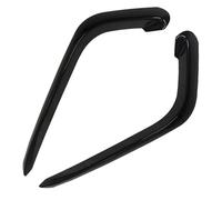 pour VW pour Passat B8 Variant 2016-2020 Cadres De Protection pour Phares Antibrouillard Avant Accessoires Voiture Becquets Avant(Gloss Black)