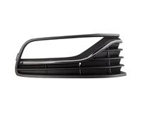 Pour VW Pour Polo 2014-2018 Couvercle Phare Antibrouillard Grille Voiture Pare-chocs Avant Pare-chocs Route Cadre Lampe Route Avec Trou calandre avant voiture(1 pièce côté droit)