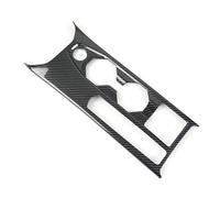 Pour VW Pour Polo 2019-2020 Cache De Panneau Levier Vitesse, Porte-gobelet Et Garniture Console Centrale MCQNDS(Carbon Fiber Texture)