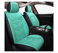 pour VW pour Polo 9n pour Touareg 2005 Housses Siège Voiture Cuir pour Amarok pour Caddy pour Passat pour Tiguan pour Golf pour Phaeton pour Coccinelle Ensembles Housses Siège Voiture(Vert)