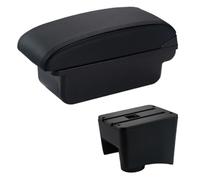 Pour VW Pour Polo MK5 6R Pour Vento 2010-2018 Accessoires De Boîte D’accoudoirs De Voiture Boîte d'accoudoir voiture(Ligne noire A2 SANS USB)