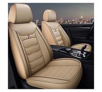 pour VW pour Polo pour Atlas pour Jetta 5 Housses De Siège Voiture pour Bora pour EOS pour Sharan pour Variante pour Coccinelle pour Scirocco pour Up Ensembles Housses Siège Voiture(Beige,B)