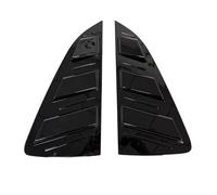 Pour VW Pour Polo Pour MK5 Pour 6R Pour 6C 2011-2017 ABS Plastique Fenêtre Arrière Quart Persienne Couvercle Garniture Ventilation Latérale Becquet Latéral(Gloss Black)