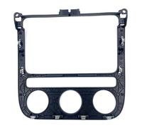 pour VW pour Rabbit 2006-2009 Panneau Commande Central Voiture | Cadre D'Autoradio Panneau De Réglage De Sortie De Climatiseur, Panneau De Commande Audio, Panneau DV