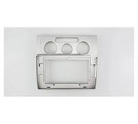 Pour VW Pour T&ouran 2004 2005 2006 2007-2008 10,1 Pouces Cadre Voiture Adaptateur Fascia Android Radio Dash Montage Panel Kit Cadre de tableau de bord(Mt Ac Argent)