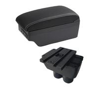 Pour VW Pour T&ouran Pour Caddy Boîte De Rangement Console Centrale Voiture Avec Interface USB Boîte Rangement Console Centrale Boîte Rangement(C3 White Line 7usb)