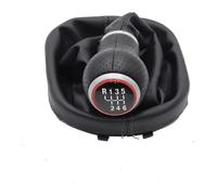 Pour VW Pour T&OURAN Pour Caddy MK2 2003-2010 Pommeau Levier Vitesse Cuir 5/6 Vitesses Soufflet Levier Vitesse levier changement vitesse(6 speed type 2)