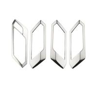 Pour VW Pour T Roc 2018-2023 Poignée Porte Intérieure Acier Inoxydable Couvercle Cuvette Garniture Cadre Décoration Accessoires Voiture Intérieurs Garniture Console Latérale Voiture