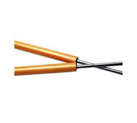 Pour VW Pour T-Roc I Pour A11 Pour D11 Pour SUV 2017 2018 2019 2020 2021 2022 2023 2024 Amortisseur Hayon Avec Ressort Verin Coffre Voiture(Orange carbon fiber)