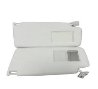 pour VW pour Tiguan 1 5N 2010-2016 5N0857551 5N0857552 Panneau Pare-Soleil Gris avec Couvercle Rétroviseur parsoleil pour Voiture(A Pair)