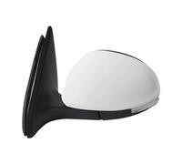 Pour VW Pour Tiguan 2009-2016 Ensemble Rétroviseur Latéral Porte D'aile Voiture Cadre Couverture Rétroviseur, Lentille En Verre Clignotant Lampe IENQBVL(6pins left white)