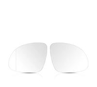 Pour VW Pour Tiguan 2009-2017 Verre Chauffant Gauche Droit Rétroviseur Chauffant Verre Avec Plaque Support Verre Rétroviseur(Left Right)