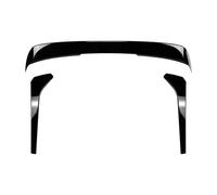 pour VW pour Tiguan MK2 2017 2018 2019 2020 2021 2022 2023 Couvercle Séparateur D'aile Latérale Coffre Becquet Latéral Toit Arrière Réglage D'aile HETEVSCCK(Gloss Black Set)
