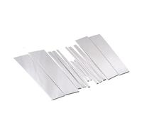 Pour VW Pour Tiguan MK2 2017 2018 2019 Baguette Chromée De Montant De Vitre Autocollant En Acier Inoxydable OOPUHKSY