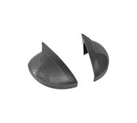 Pour VW Pour Tiguan MK2 2017-2023 Angle Aigu De Coque De Rétroviseur ABS Adhésif Housse De Protection De Rétroviseur De Voiture FIXCOR(Carbon fiber pattern)