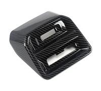 Pour VW Pour Tiguan Pour MK2 2017-2019 Console Centrale Boîte Rangement Sortie CA Ventilation Panneau USB Garniture Couverture Console Centrale Panneau(Couleur de la fibre de carbone)