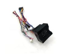 Pour VW Pour Touareg T5 2003-2024 Android 2 Din GPS Autoradio Stéréo 16 Broches Faisceau Câbles D'alimentation Adaptateur Câble Tableau bord automobile