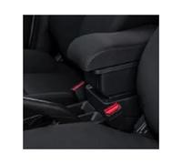 POUR VW POUR TOURAN POUR CADDY 2004-2019 Boîte De Rangement Pour Console Centrale Accessoires D'intérieur D'accoudoir De Voiture BLNETU(A,Style black line)