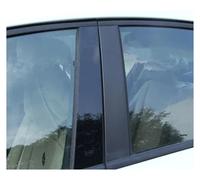 pour VW T-Cross TCross 2018 2019-2023 Voiture PC Matériau Pilier Poteau Couvercle Garniture Porte Fenêtre Moulure Autocollant(Noir Piano)