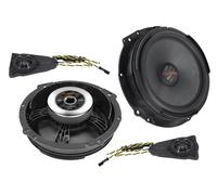 Kit 2 Voies 20Cm Specifique vw T5 T6 Plug And PLay MUSWAY CSVT-8.2C