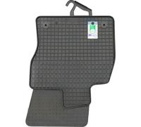 pour VW Tiguan à partir de 10/2007-03/2016 Tapis de sol ajustés PETEX Tapis en caoutchouc 4 pièces noir Tapis tous temps Tapis en caoutchouc