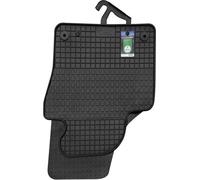 pour VW Touran à partir de 02/2003-08/2015 avant/1ère rangée Tapis en caoutchouc PETEX ajustés 4 pièces noir Tapis tous temps Tapis en caoutchouc