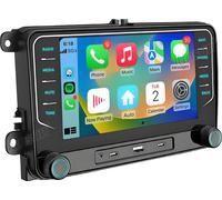 Pour VW Touran Tiguan Golf 5 6 Passat Polo 7''Android 14 Carplay Autoradio GPS Navi 4G WIFI BT DAB+ USB Type-C Avec microphone 6+128G 8-core
