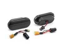 Pour VW Up Pour Caddy T5 Marqueur Latéral Dynamique Clignotant Pour Amarok Pour Jetta Pour Golf 3 4 Pour Fox Pour Pour Lupo Pour Sharan Pour Bora Clignotant Séquentiel Latéral ( Couleur : Dynamic blac