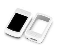 pour Wahoo ELEMNT Bolt 3 Étui de Protection en Silicone Portable, Housse de Protection Contre Les Chutes Résistante Aux Rayures, Ordinateur de Vélo ELEMNT Bolt v3 Coque Souple (Blanc)