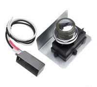 Pour Weber pour assemblage de bouton latéral et remplacement de l'allumeur de barbecue à gaz, boîte de générateur d'étincelles en laiton avec interrupteur d'allumage, connecteur d'électrode à double