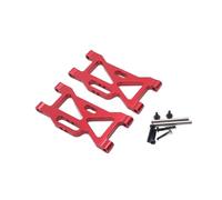 Pour Weili 104001 104002 1/10 Amélioration Métal Modification Avant Pour Bras Oscillant Voiture Télécommandée RC Crawlers Modèles(Red)