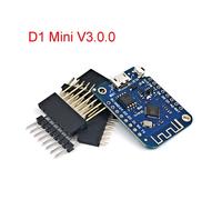 Pour Wemos D1 Mini V3.0.0 WIFI Internet des choses carte de développement basée ESP8266 CH340 CH340G pour Arduino Nodemcu V2 MicroPython