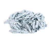 pour wheel balancing weights EBTOOLS Équilibre de poids de roue, 50 pièces 40g/1.4 oz blocs d'équilibrage de roue à clipser en alliage d'aluminium outil de réparation de pneu de style (sans pince d'é