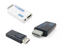 Pour Wii2HDMI adaptateur 3.5mm Audio Wii vers HDMI adaptateur convertisseur prise en charge Full HD 720P 1080P vidéo pour HDTV moniteur projecteur