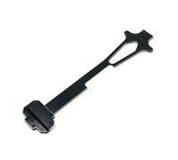 pour WLtoys 1/12 124017 124016 124018 124019 Accessoires De Voiture RC Mise À Niveau en Métal Remplacement De La Dalle du Deuxième Étage Pièces Modifiées Accessoires Jouets RC(Black)
