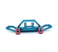 Pour Wltoys 104001 1/10 Pare Chocs Avant Métal Voiture Télécommandée Camion Véhicule Tout Pour Terrain À Chenilles Accessoires Mise À Niveau Remplacement Utilisation Accessoires voitures RC(Blue)