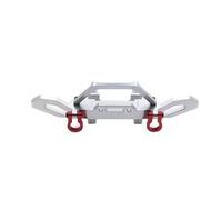 Pour WLtoys 104001 104002 1/10 Pare-chocs Avant En Métal Pièces De Mise À Niveau Réparation Remplacement Accessoires Pare-chocs Pièces(Silver)