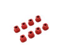 Pour WLtoys 104001 104002 104072 1/10 Métal Avant Et Arrière Pour Capuchon D'axe De Bras Oscillant Amélioration Pour Voiture Radiocommandée Pièces RC Jouets Accessoires(Red)