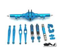 pour WLtoys 124006 12423 12427 12428 12429 1/12 Kit Métallique Fragile Pièces Et Accessoires De Voiture RC Mises À Niveau Remplacement Et Utilisation RC Pièces De Voiture(Blue)