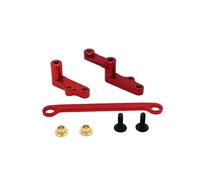 Pour WLtoys 124008 1/12 Pièce Rechange Métal Voiture Télécom Mandée Composant Direction 2706 Modèle Tout Pour Terrain Accessoire Réparation PièCe Accessoire Rc(Red)