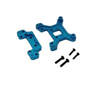 Pour WLtoys 124016 124018 1/12 RC 4WD Voiture Télécommandée, Pièces De Mise À Niveau En Métal Supports Damortisseurs Arrière Et Accessoires Rc(SKY BLUE)