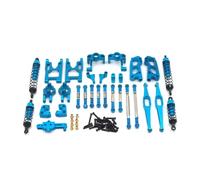Pour Wltoys 12427 12428 12423 FY-03 1/12 Coupelle De Direction En Métal Pour Bras Oscillant Tige Corps Amortisseur Pièces Et Accessoires Voiture RC De Remplacement RC Coupelle Direction(Blue)